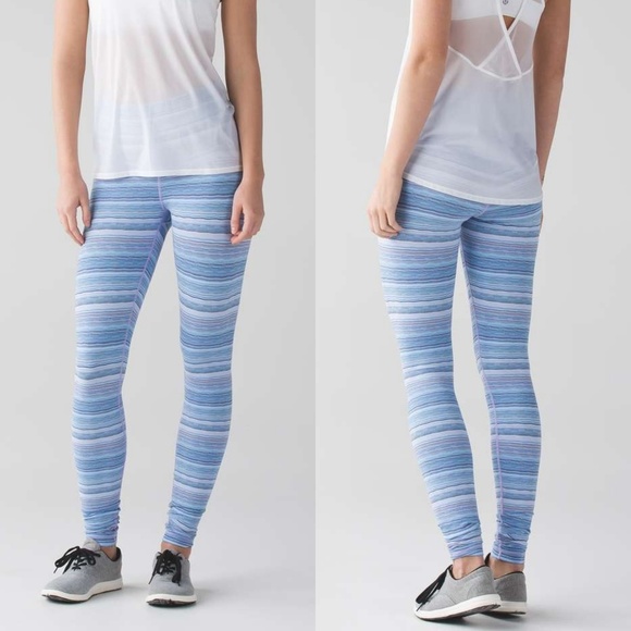 lululemon athletica Pants - Lululemon Wunder Under Pant Hi Rise Wave Twist